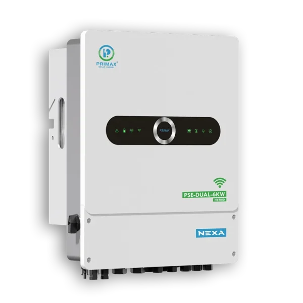 Primax Nexa PSE-DUAL-6KW – Hybrid Solar Inverter - Image 3
