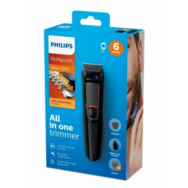 PHILIPS MG3710/15 Multigroom series 3000 6-in-1, Face - Image 2