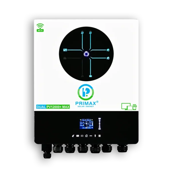 Primax Galaxy Dual PV12000+ Max 11KW Hybrid Mppt Solar Inverter