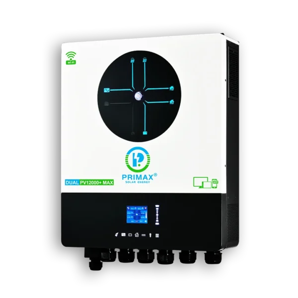Primax Galaxy Dual PV12000+ Max 11KW Hybrid Mppt Solar Inverter - Image 2