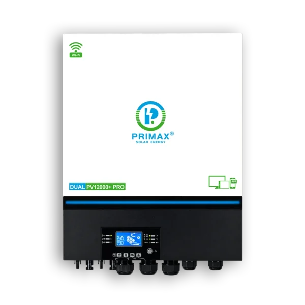 Primax Galaxy Dual PV12000+ Pro 11KW Hybrid Mppt Solar Inverter