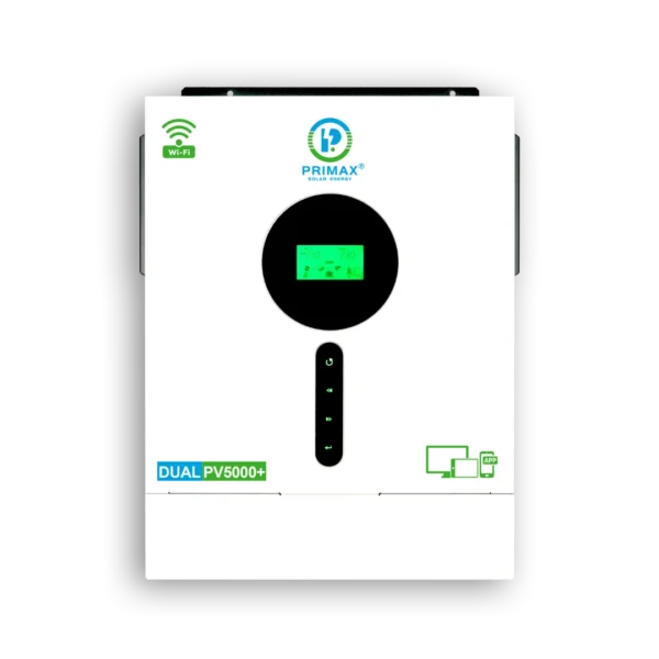 Primax Galaxy Dual PV5000+ 3.6KW Hybrid Mppt Solar Inverter