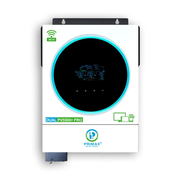 Primax Galaxy Dual PV5500+ Pro 4KW Hybrid Mppt Solar Inverter