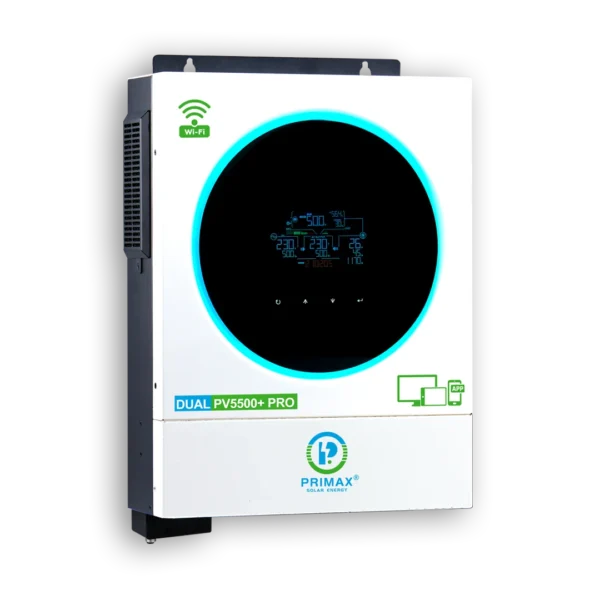 Primax Galaxy Dual PV5500+ Pro 4KW Hybrid Mppt Solar Inverter - Image 3
