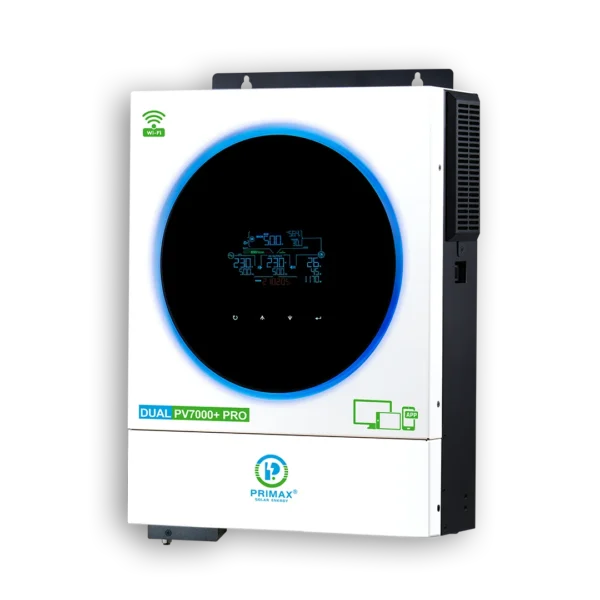 Primax Galaxy Dual PV7000+ Pro 6KW Hybrid Mppt Solar Inverter - Image 3