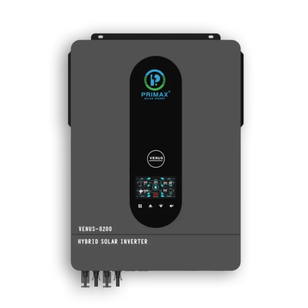 Primax Venus-8200 (48V) 8.2KW Hybrid Mppt Solar Inverter