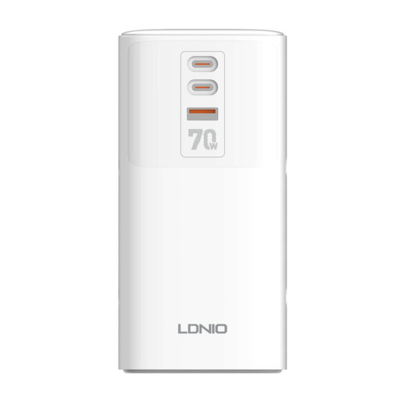 Ldnio SC4383 70W Multifunctional Universal Desktop Power Adapter l Universal Desktop Power Adapter – EU Plug - Image 3