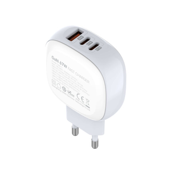 LDNIO Q3611 67W Dual Port PD & QC Fast Charger - Image 3