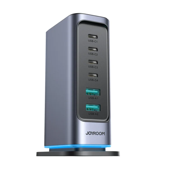 Joyroom JR-TCM02 65W Multi-port Charger-Dark Gray - Image 2