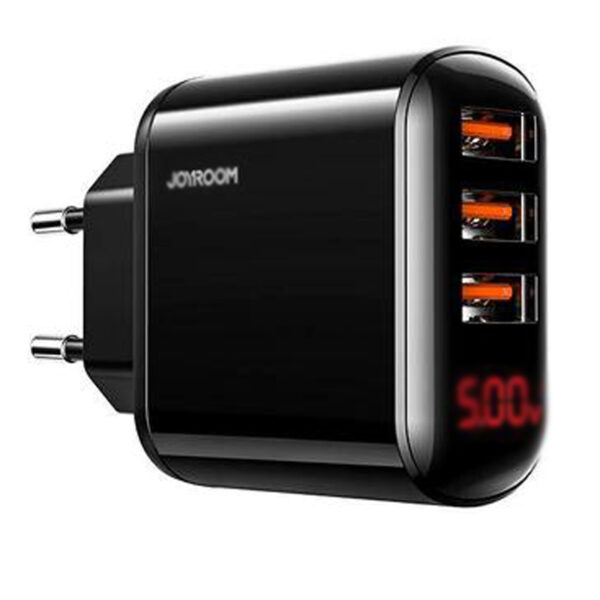 JOYROOM HKL-USB59 Sharp Series Intelligent Digital Wall Charger 3.4A (3 USB)