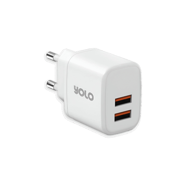 Yolo Y-101 2.4A Charger Dual USB Ports 12w