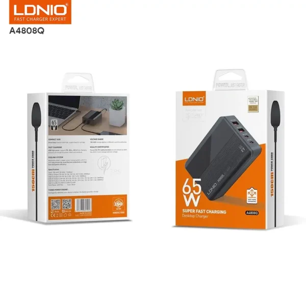 LDNIO A4808Q 65W Super Fast Charging Station