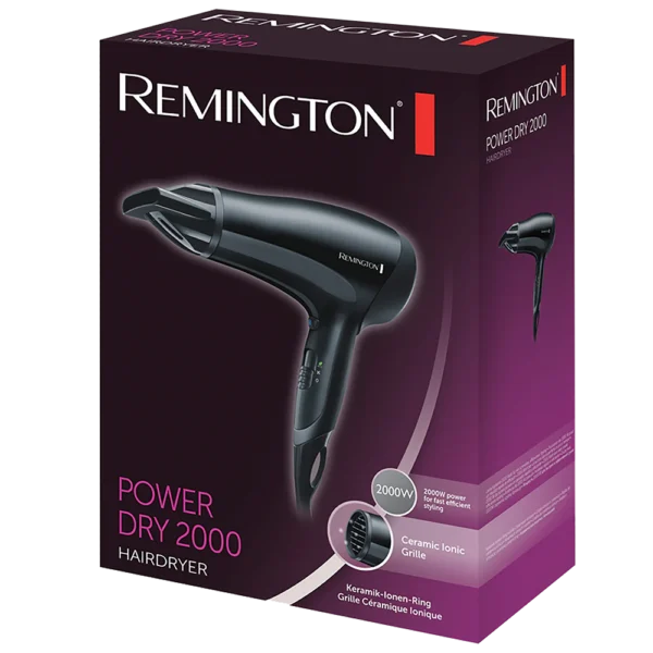 Remington D3010 Hair Dryer Power, 2000W - Image 2