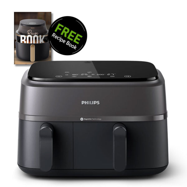 Philips 3000 Series 9.0L Dual Basket Airfryer NA350/00