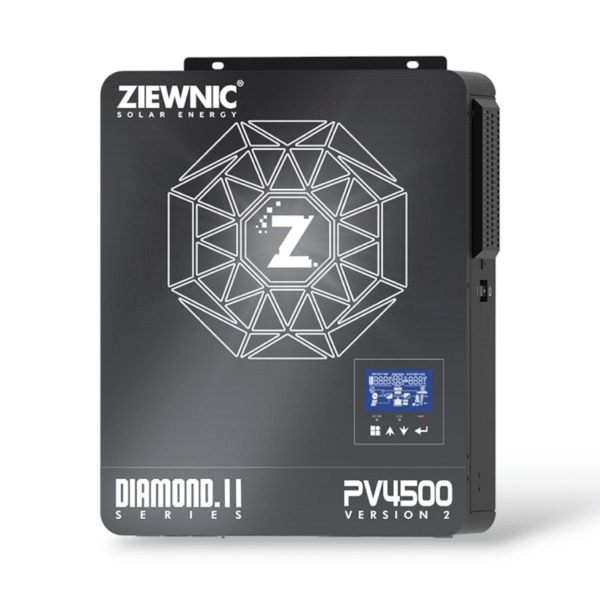 Ziewnic Diamond II (6G) 3.2 KVA (PV4500) Hybrid Solar Inverter - Image 2