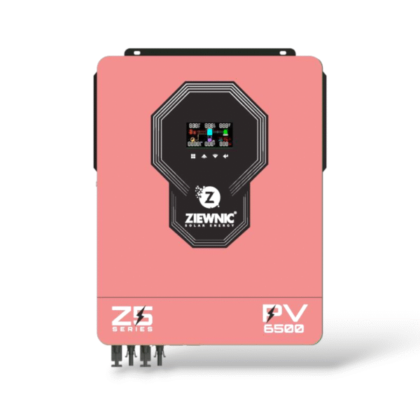 Ziewnic 4.5 kVA (PV6500)-6G ON/OFF/MKS/KS Solar Hybrid Inverter