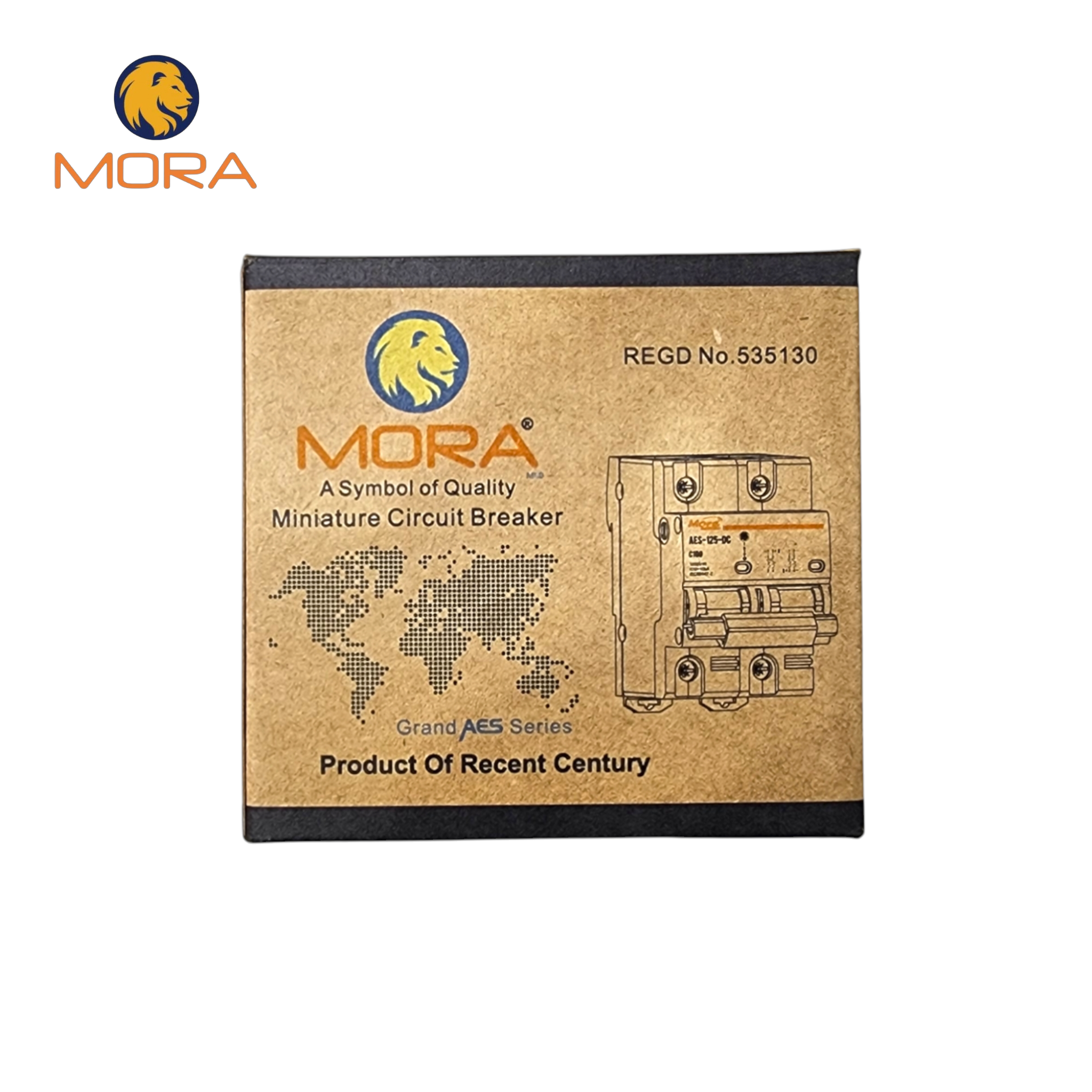 Mora 2P DC Circuit Breaker 125A (Battery Breaker) - Image 4